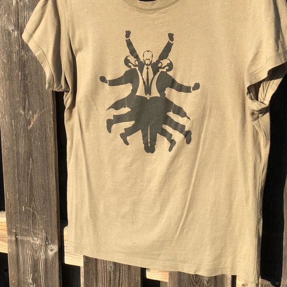 XXL Archer Army Green 100% Cotton Tee - Picture 2 of 10